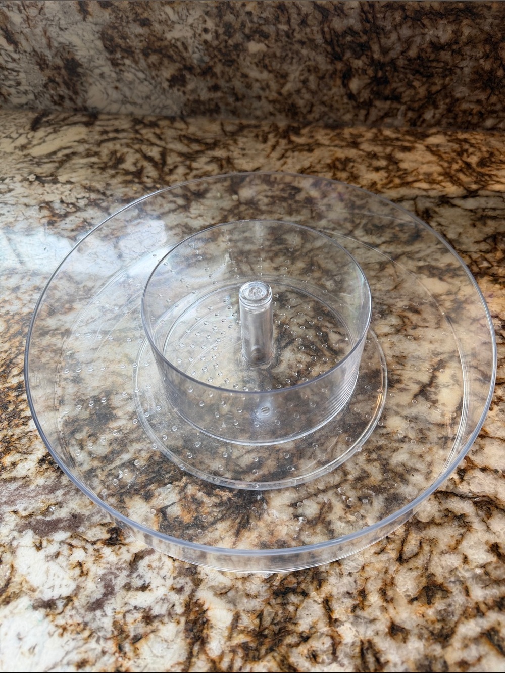 Clear Acrylic Two-Tier Display Stand